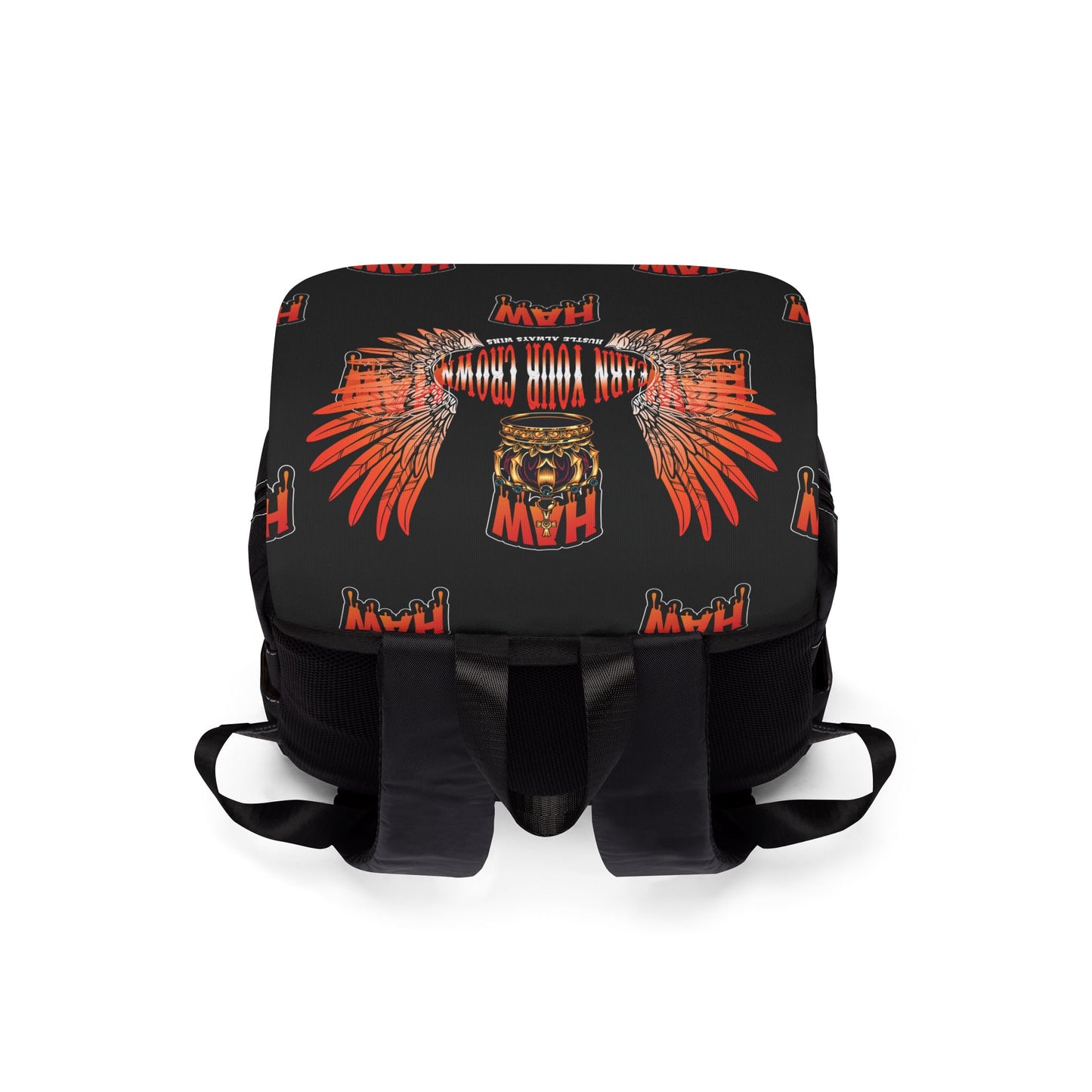 Hustle Always Wins Backpack — Resilience Bag
