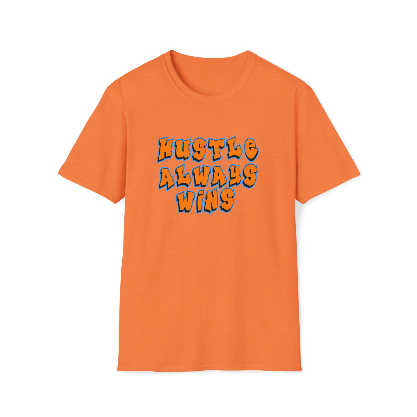 Hustle Always Wins Unisex Softstyle T-Shirt