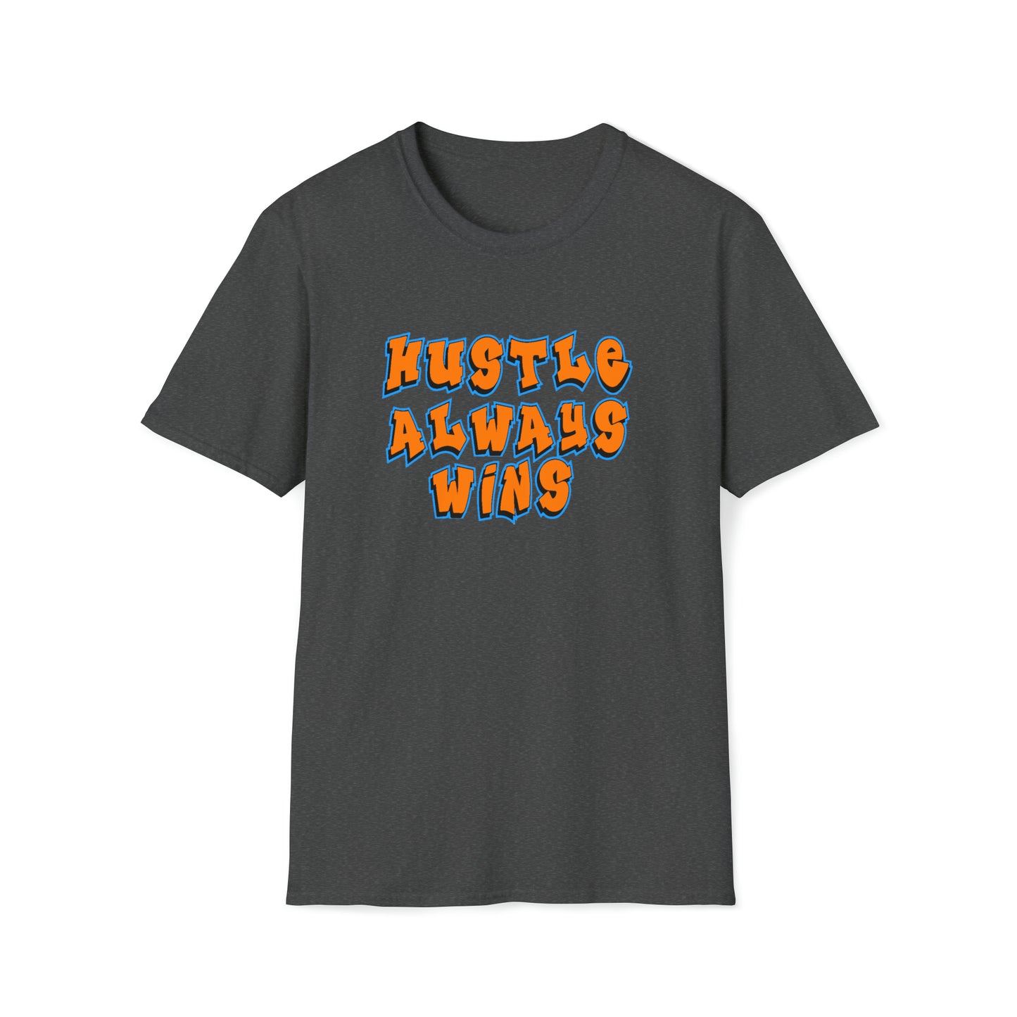 Hustle Always Wins Unisex Softstyle T-Shirt