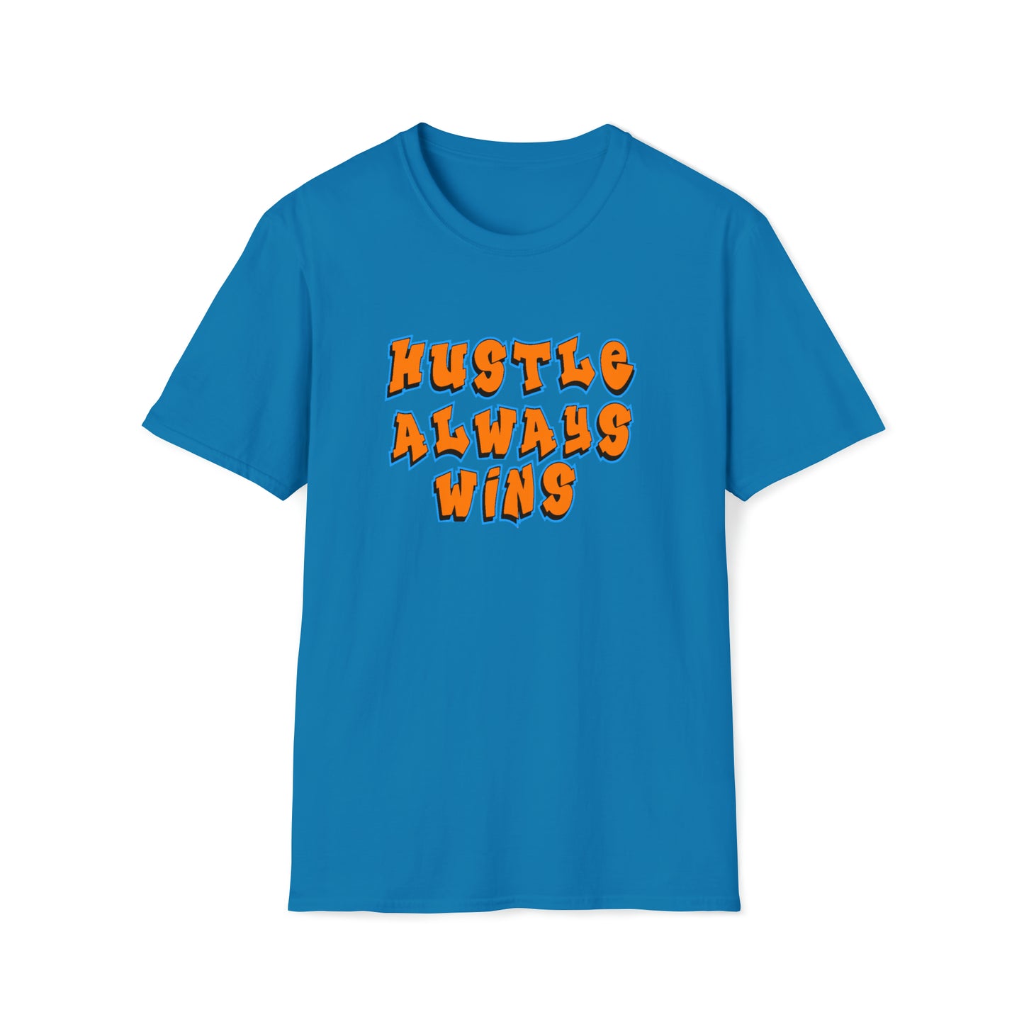 Hustle Always Wins Unisex Softstyle T-Shirt