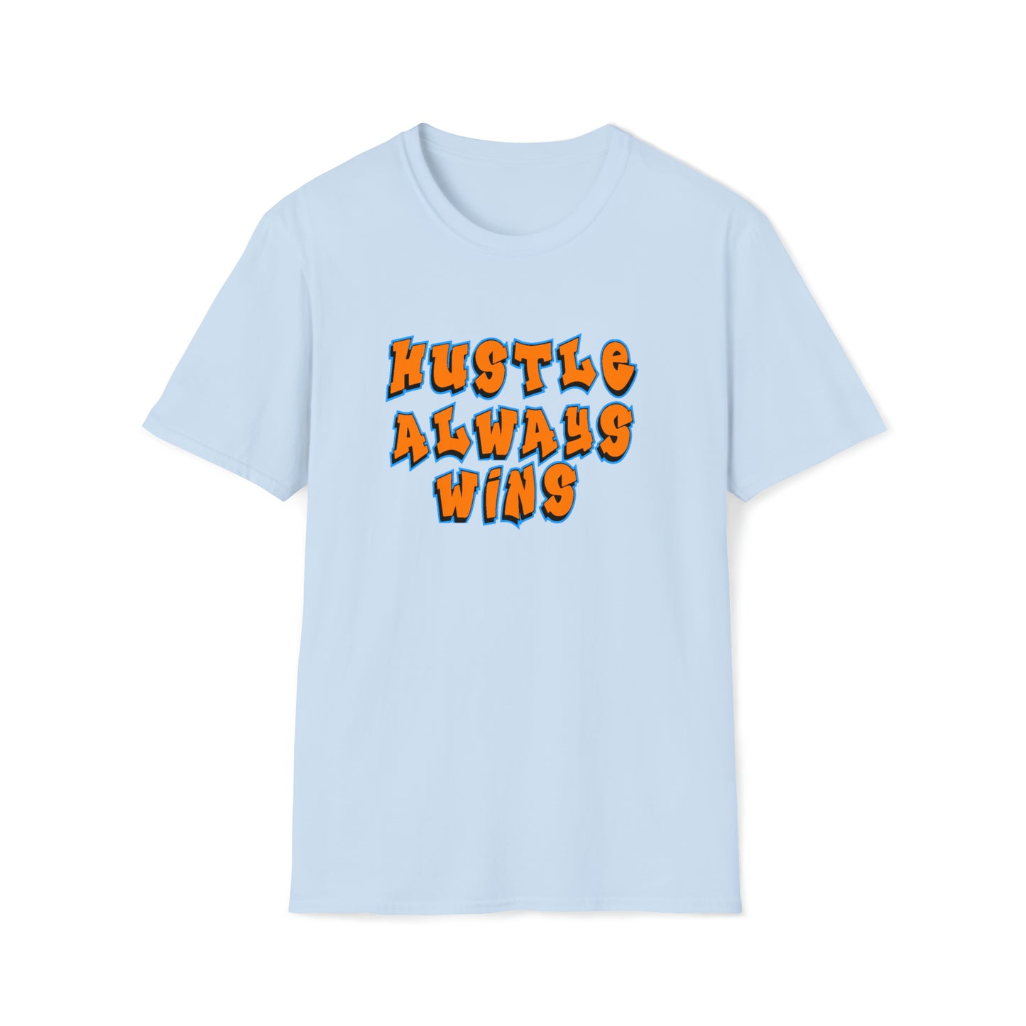 Hustle Always Wins Unisex Softstyle T-Shirt