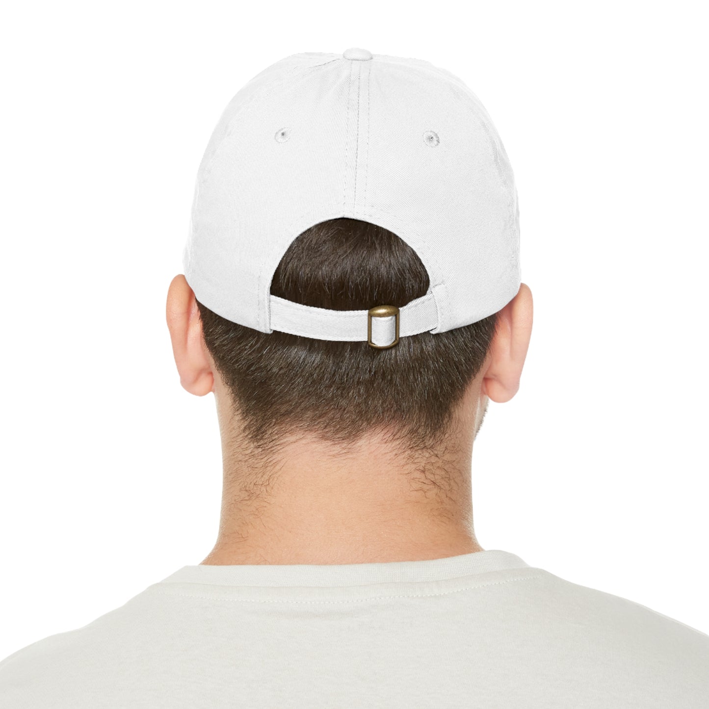 H.A.W Dad Hat with Leather Patch (Round)