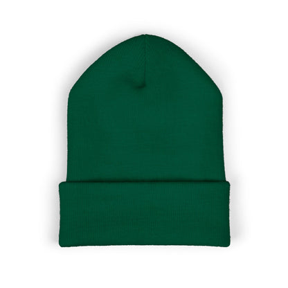 Classic Beanie — Embroidered "Hustle Always Wins"