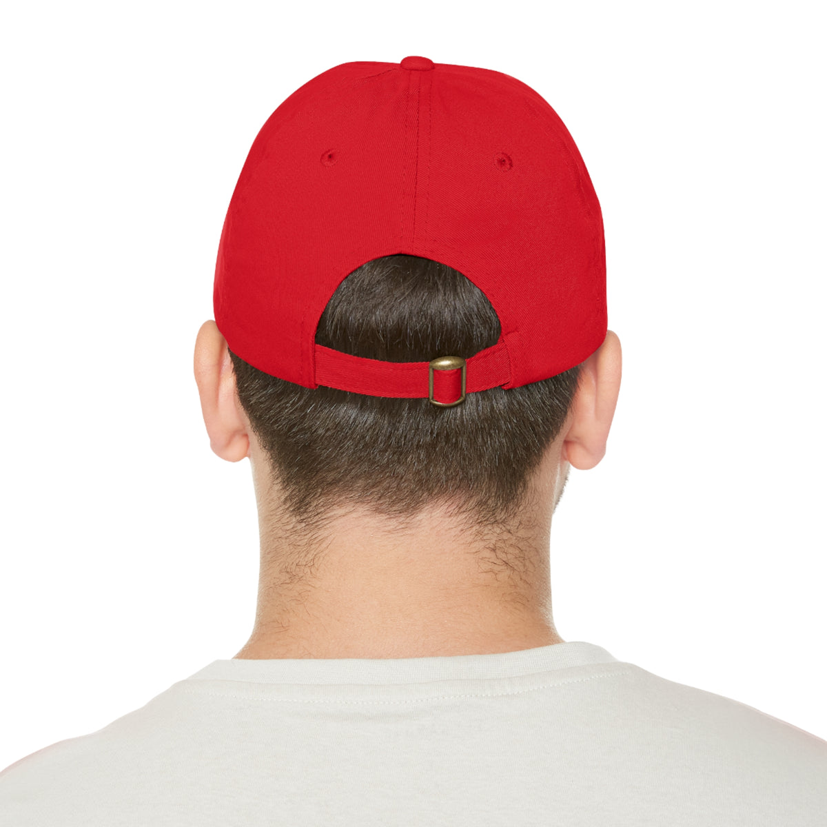 H.A.W Dad Hat with Leather Patch (Round)