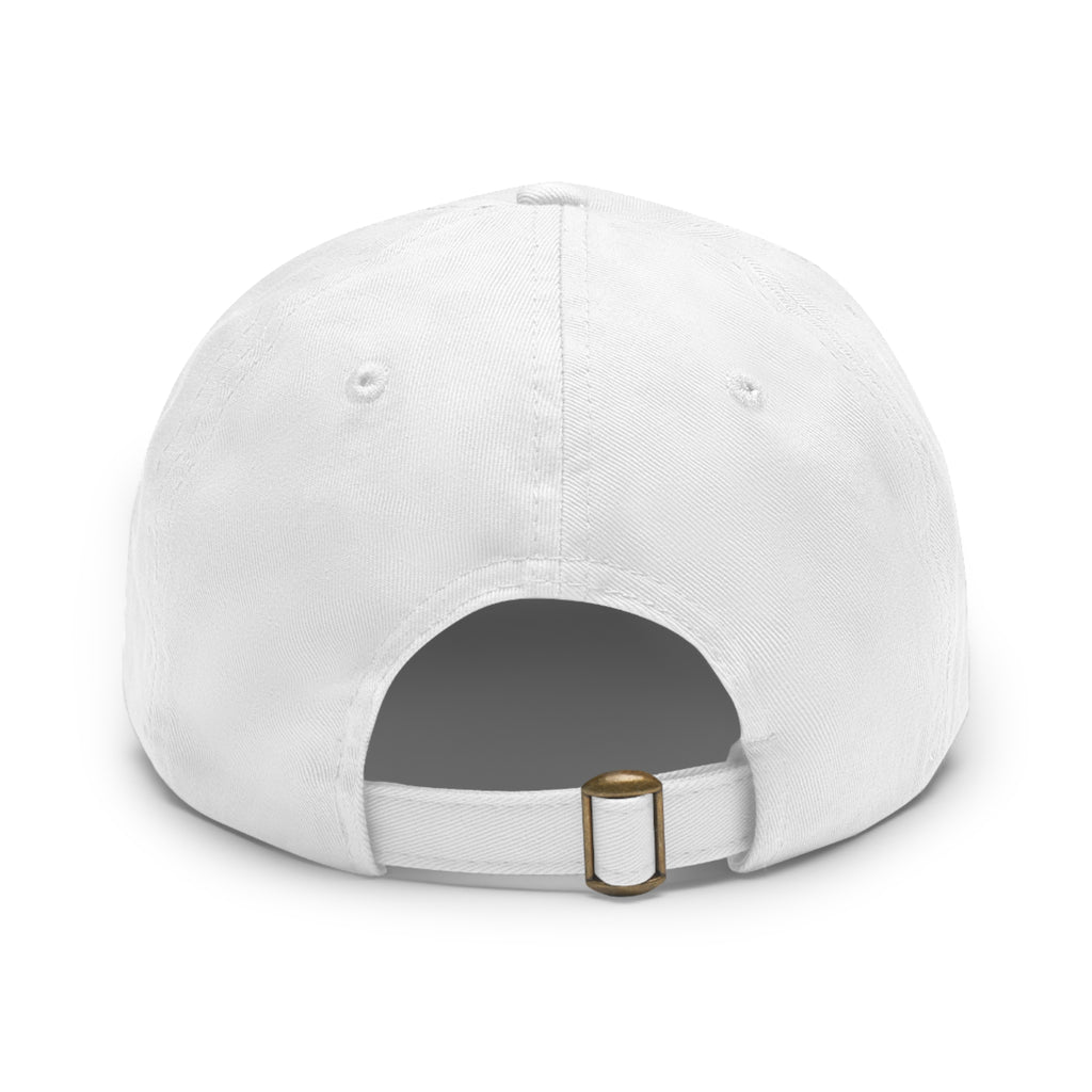 H.A.W Dad Hat with Leather Patch (Round)