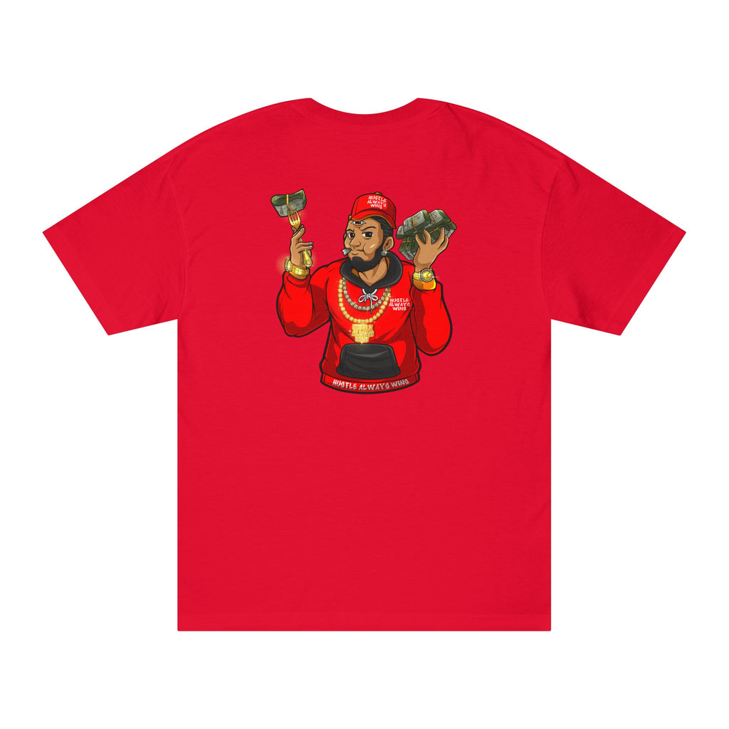 Hustle Always Wins Tee — Motivational