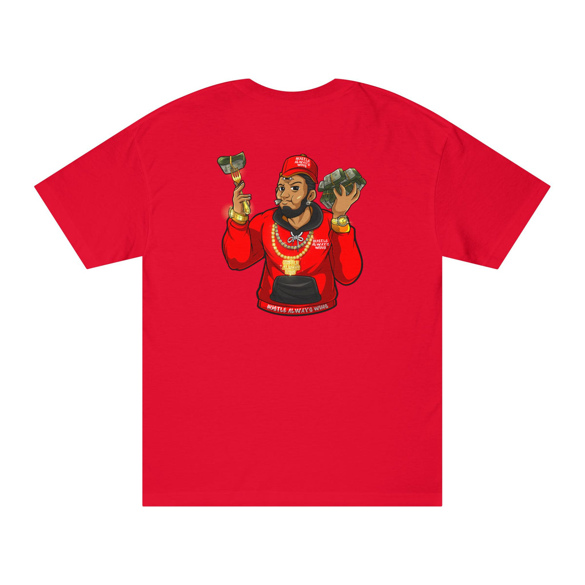 Hustle Always Wins Tee — Motivational
