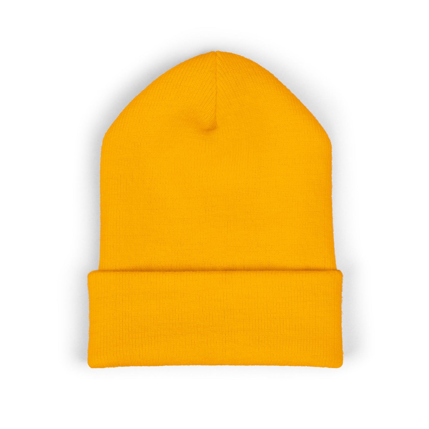 Classic Beanie — Embroidered "Hustle Always Wins"
