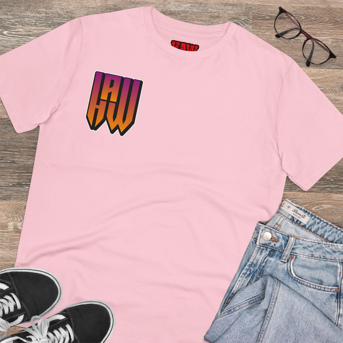 Hustle Always Wins Organic T-shirt