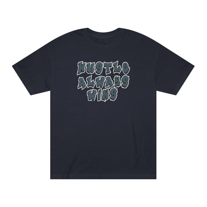 Hustle Always Wins Tee — Motivational Graphic T-Shirt
