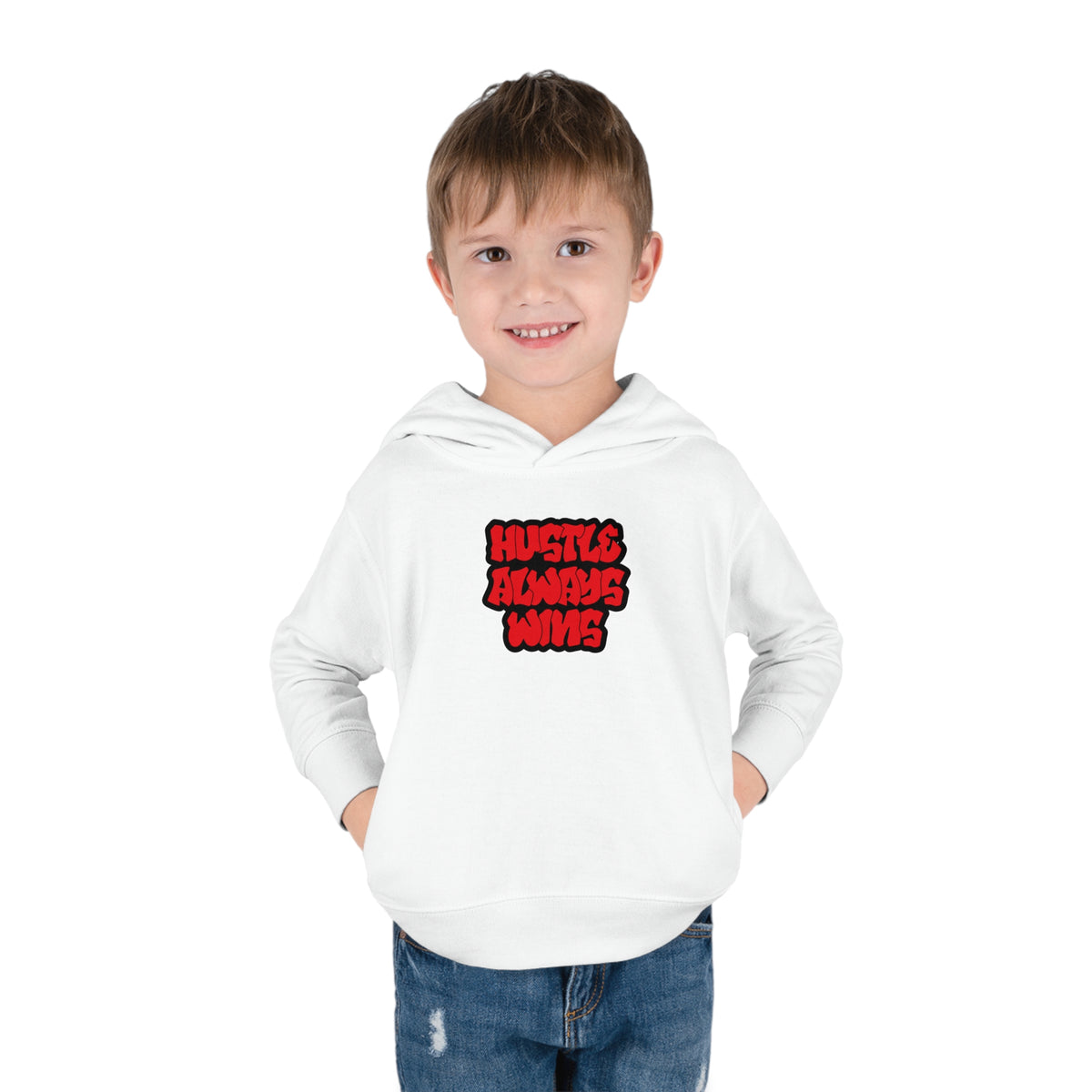 H.A.W Toddler Fleece Hoodie – Built for Little Grinders