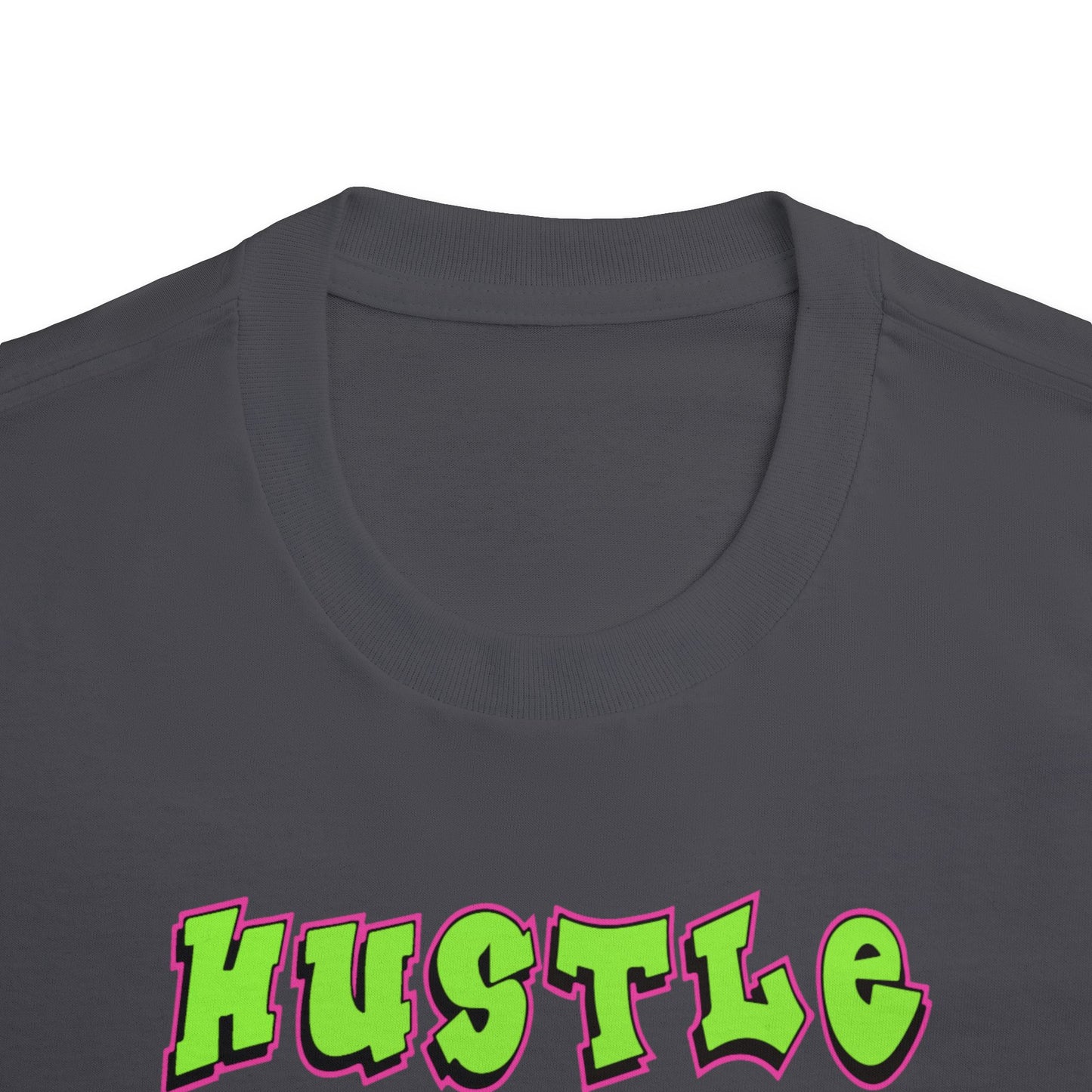 Hustle Always Wins Tee — Motivational Graphic T-Shirt