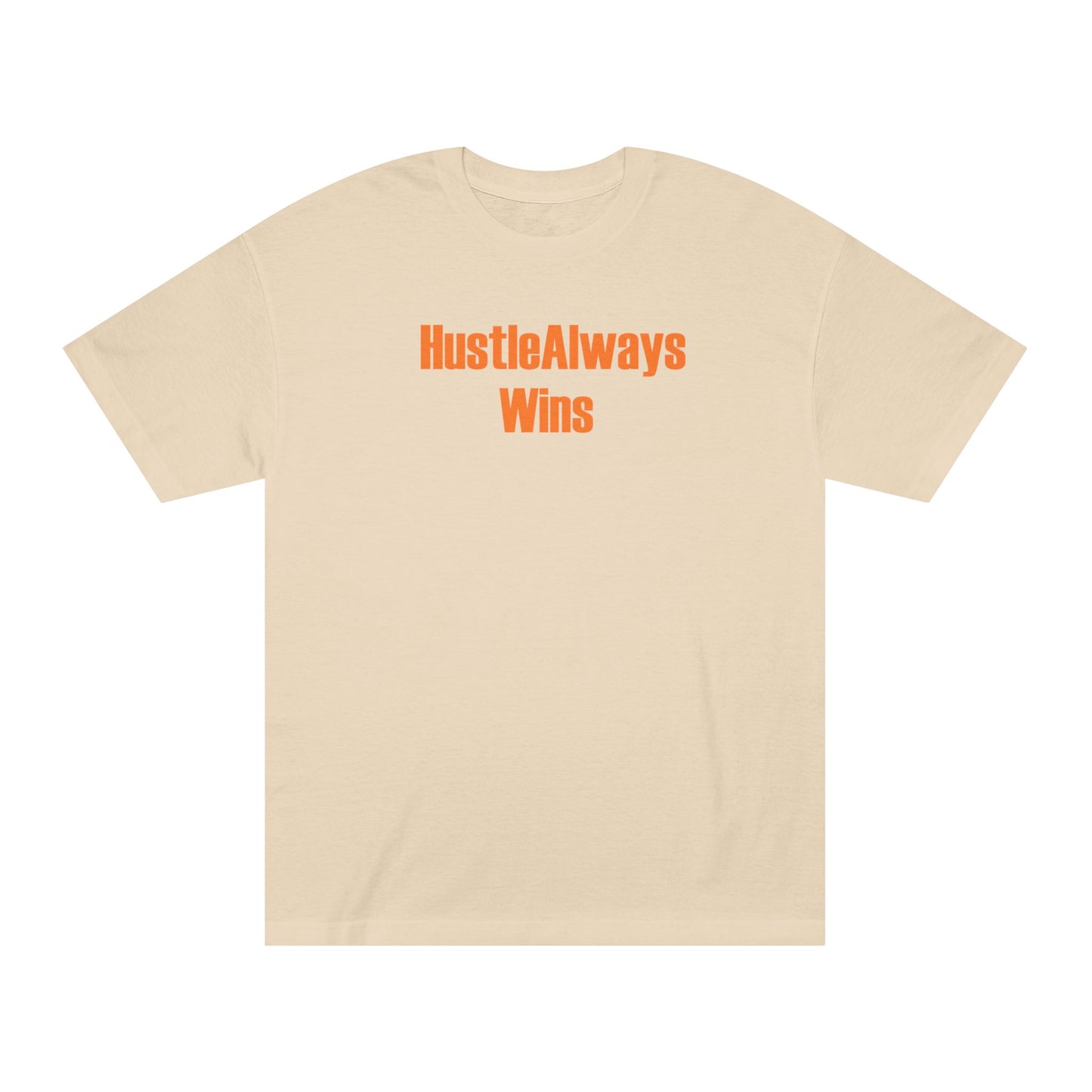 Hustle Always Wins Tee — Motivational