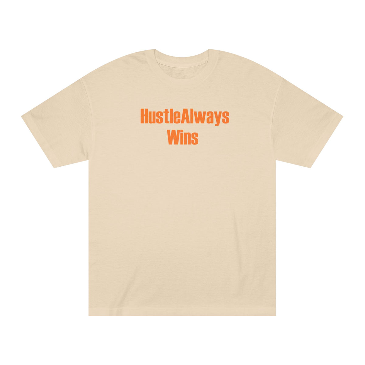 Hustle Always Wins Tee — Motivational