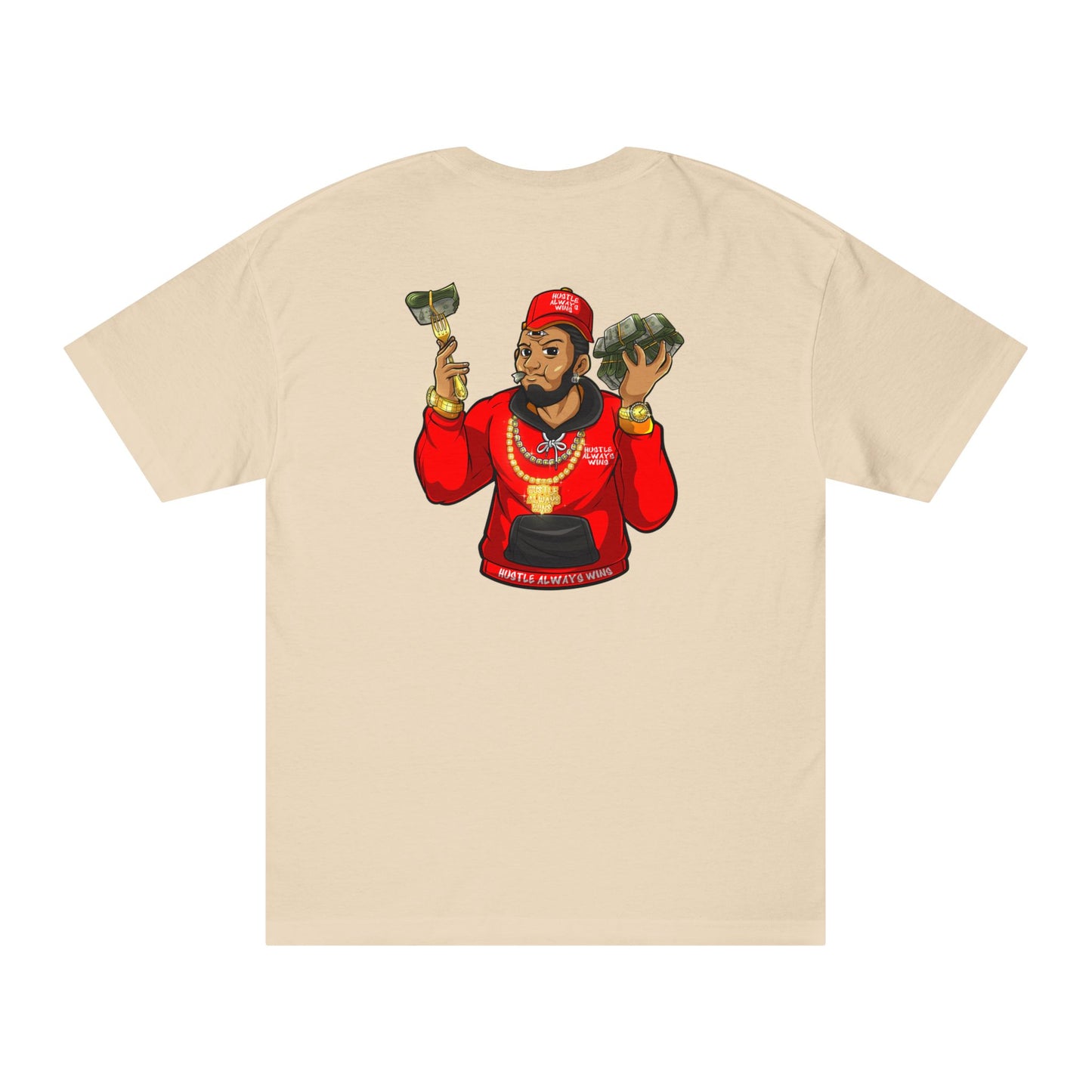 Hustle Always Wins Tee — Motivational