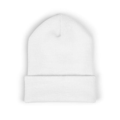Classic Beanie — Embroidered "Hustle Always Wins"