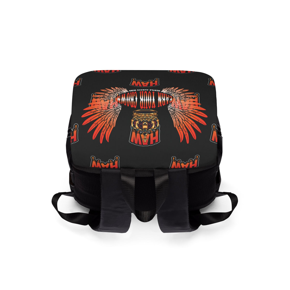 Hustle Always Wins Backpack — Resilience Bag
