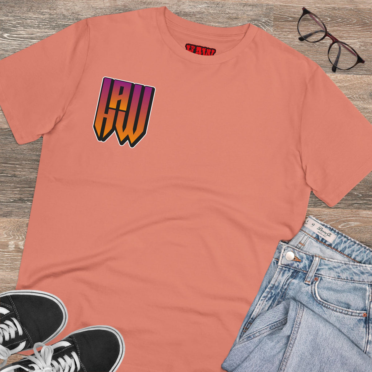 Hustle Always Wins Organic T-shirt