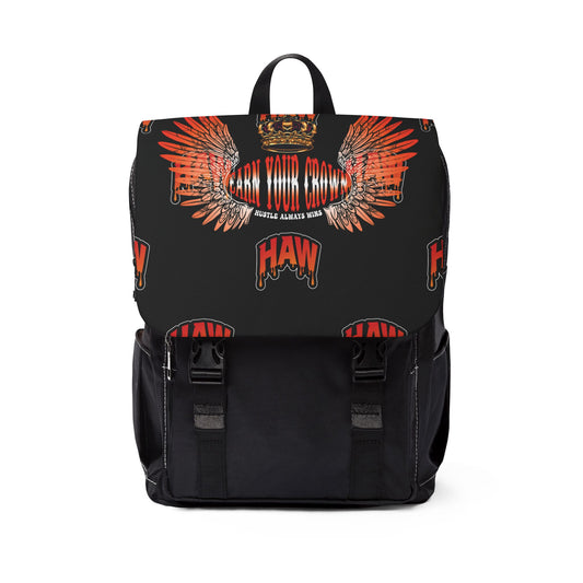 Hustle Always Wins Backpack — Resilience Bag