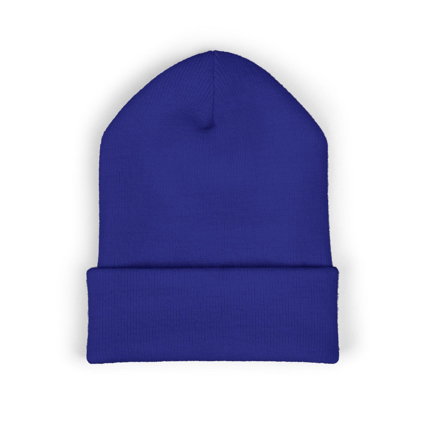Classic Beanie — Embroidered "Hustle Always Wins"
