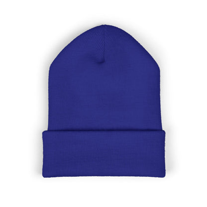 Classic Beanie — Embroidered "Hustle Always Wins"