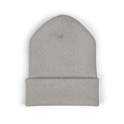 Classic Beanie — Embroidered "Hustle Always Wins"