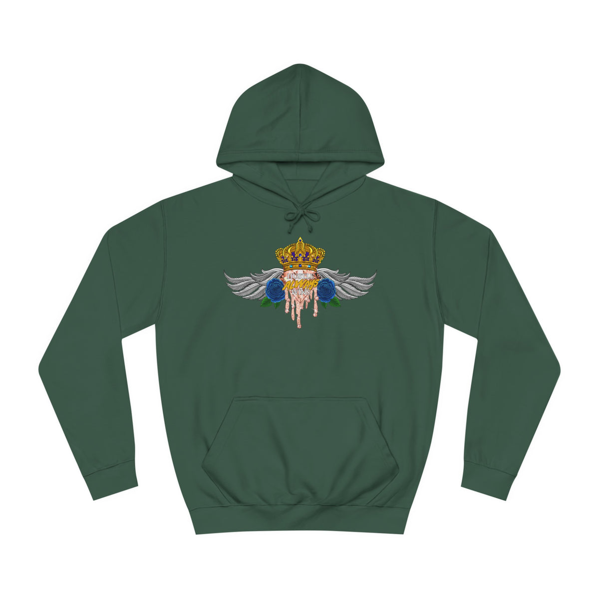 Hustle Always Wins Hoodie – No Days Off Edition