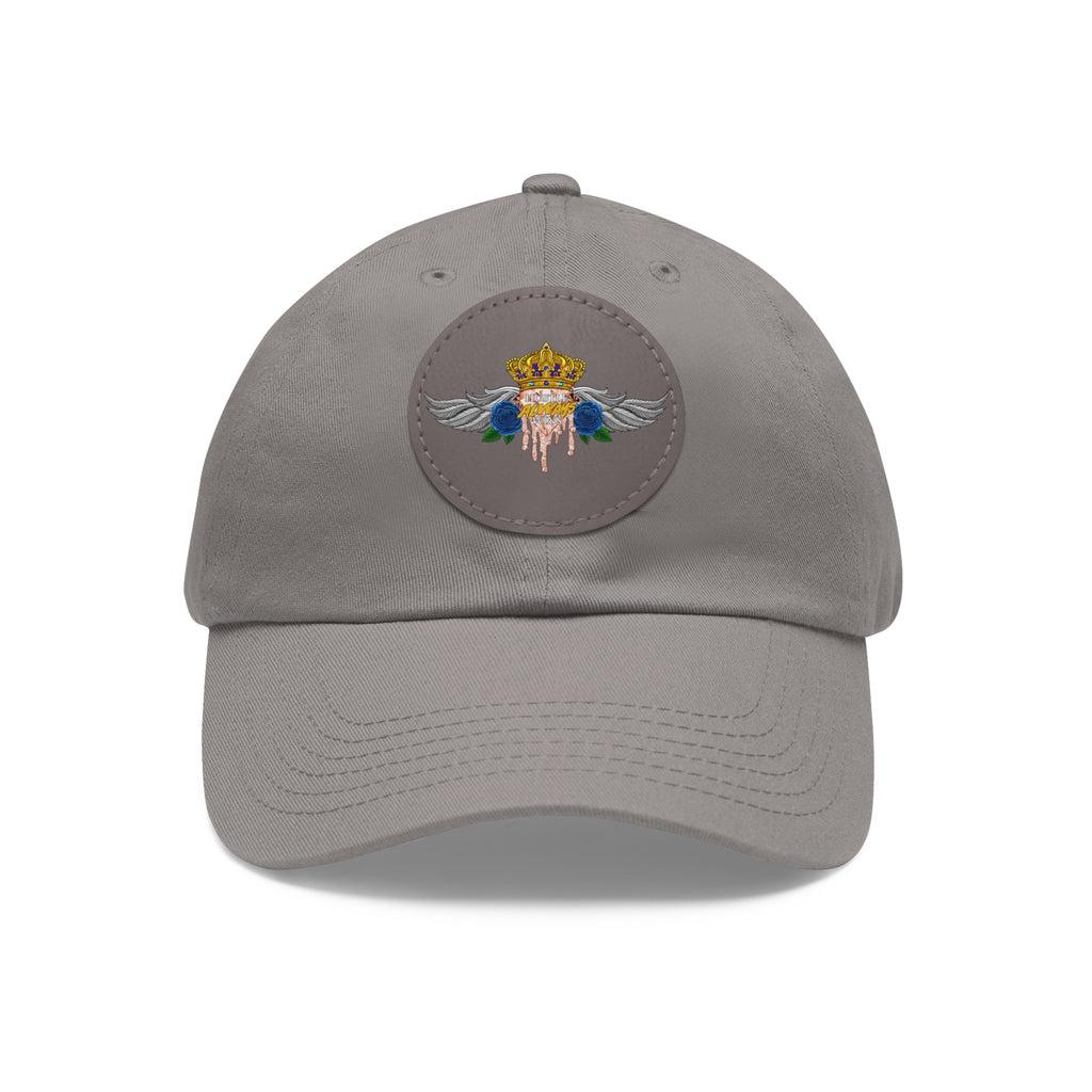 H.A.W Dad Hat with Leather Patch (Round)
