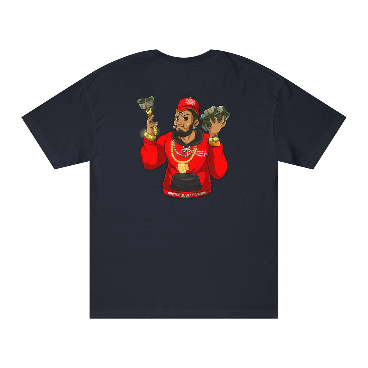 Hustle Always Wins Tee — Motivational