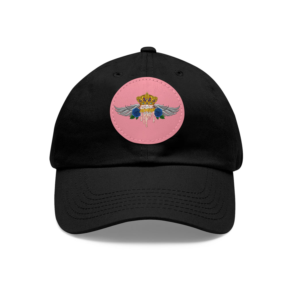 H.A.W Dad Hat with Leather Patch (Round)