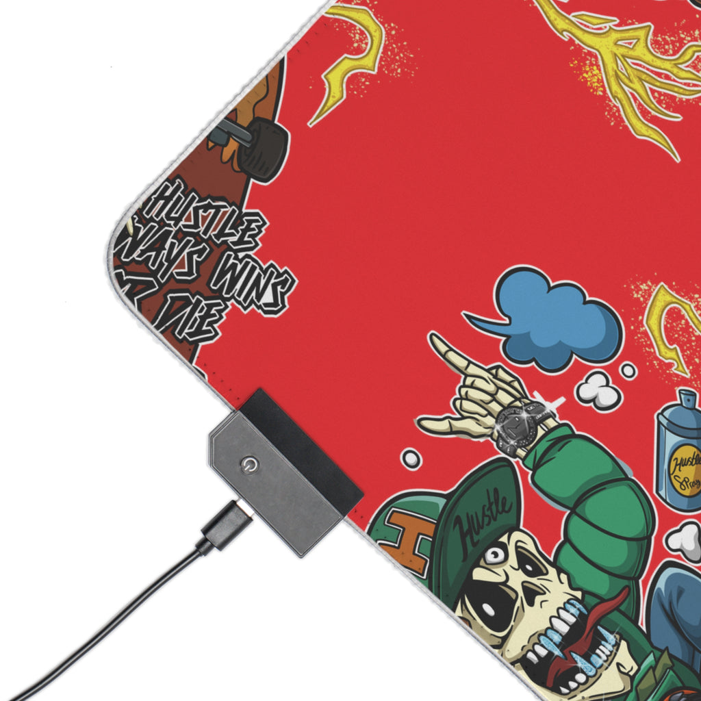H.A.W LED Gaming Mouse Pad