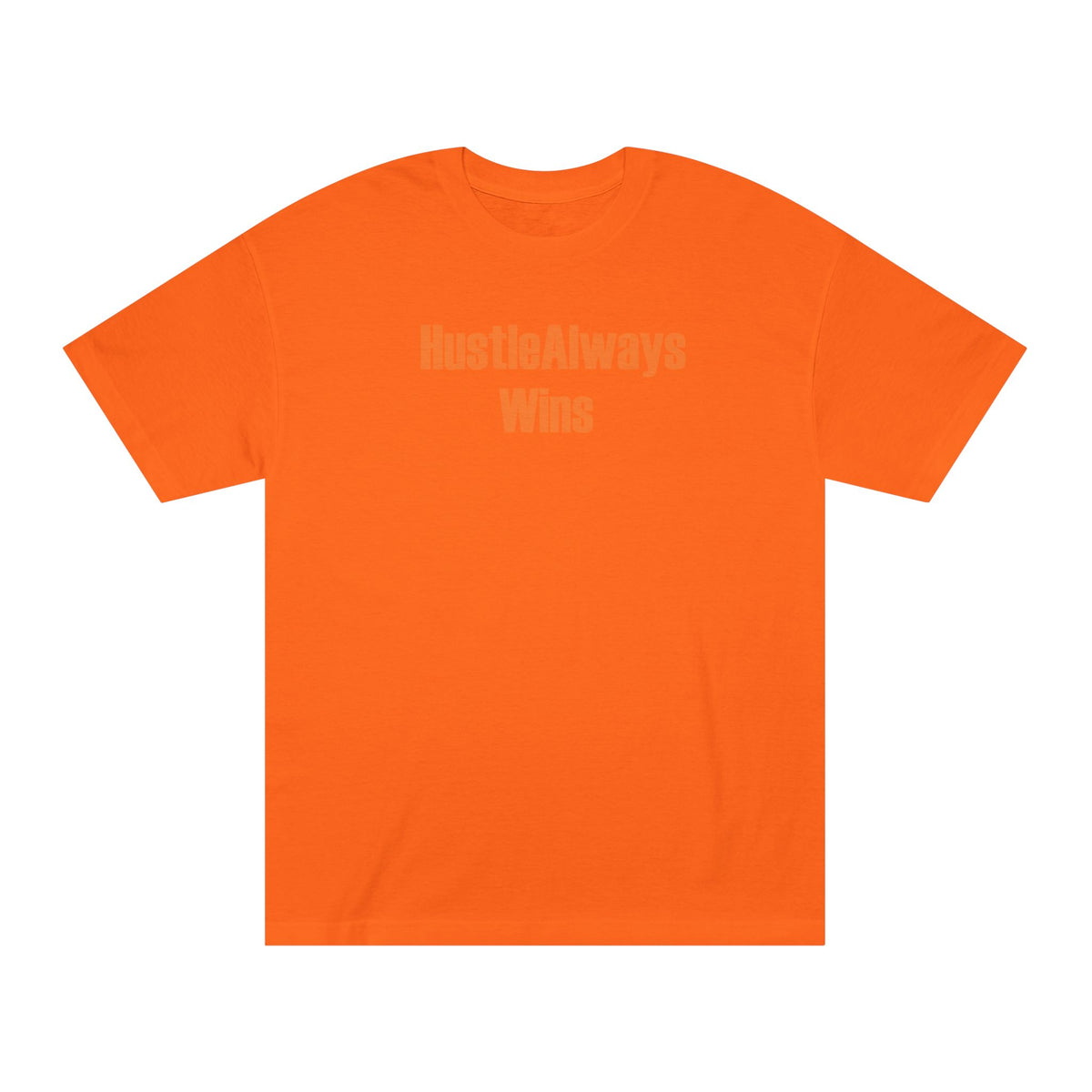 Hustle Always Wins Tee — Motivational