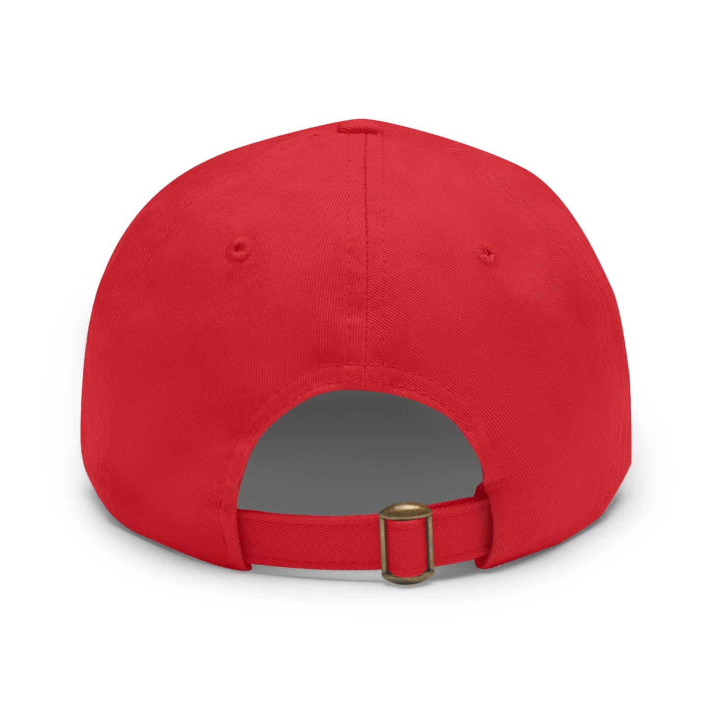 H.A.W Dad Hat with Leather Patch (Round)