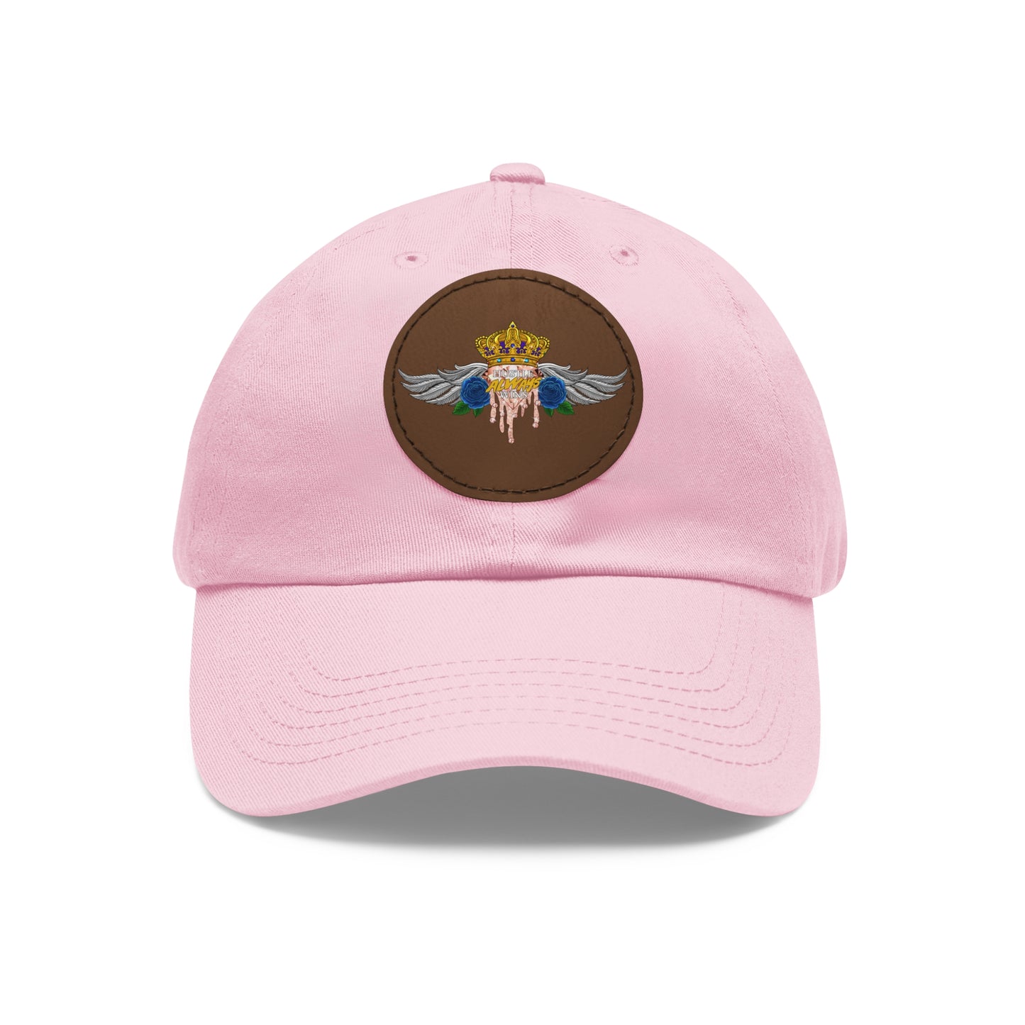 H.A.W Dad Hat with Leather Patch (Round)