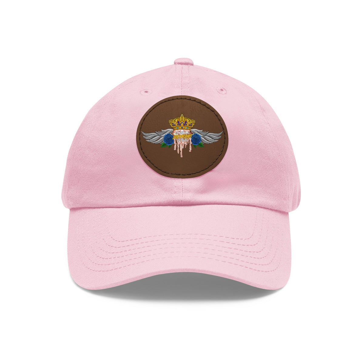 H.A.W Dad Hat with Leather Patch (Round)