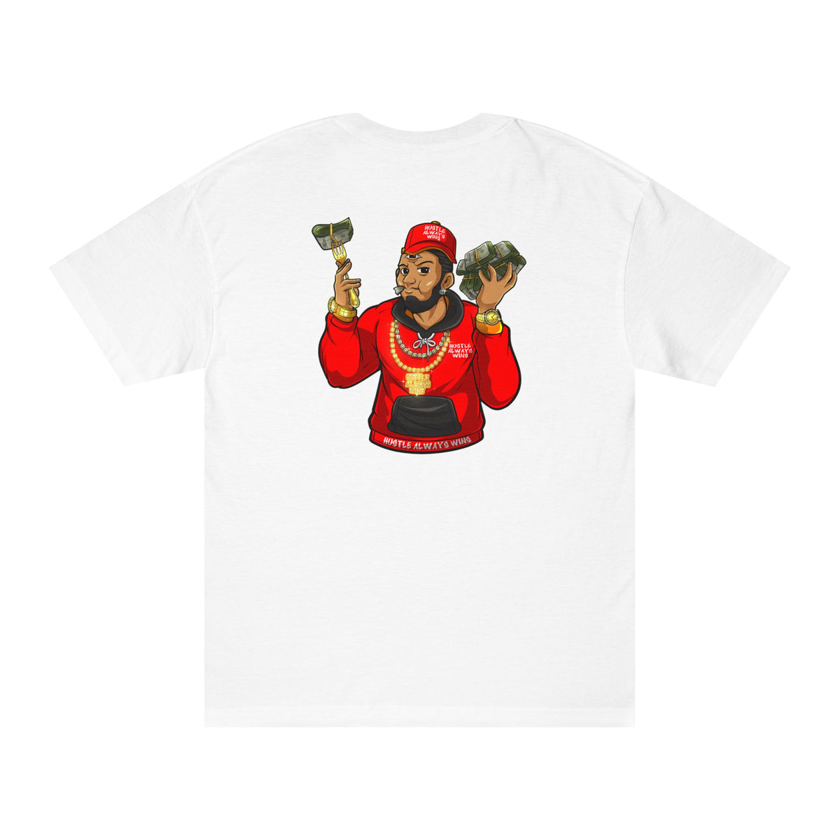 Hustle Always Wins Tee — Motivational