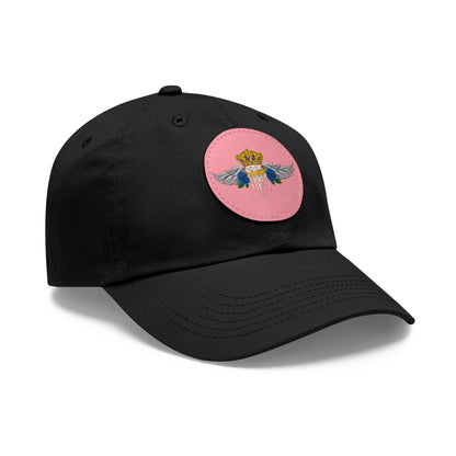 H.A.W Dad Hat with Leather Patch (Round)
