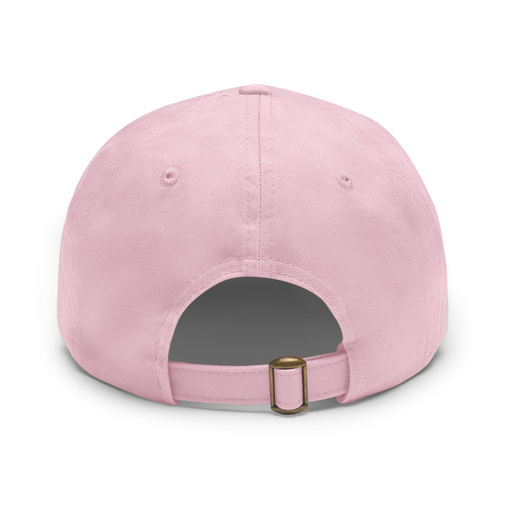 H.A.W Dad Hat with Leather Patch (Round)