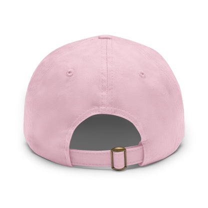 H.A.W Dad Hat with Leather Patch (Round)