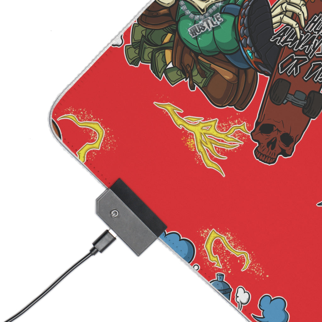 H.A.W LED Gaming Mouse Pad