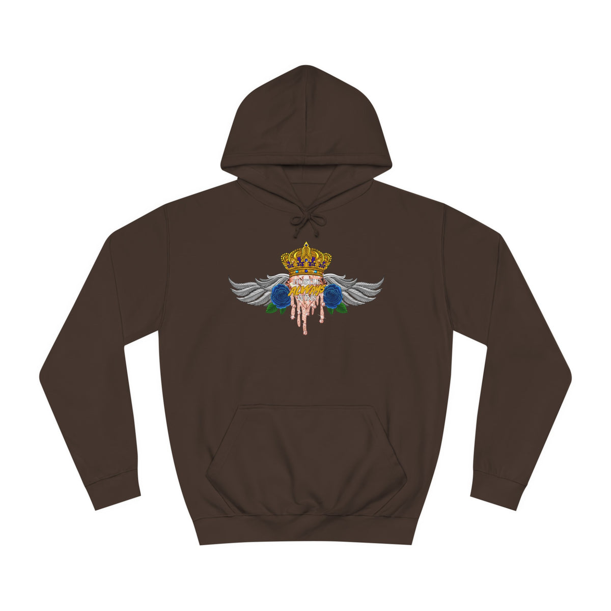 Hustle Always Wins Hoodie – No Days Off Edition