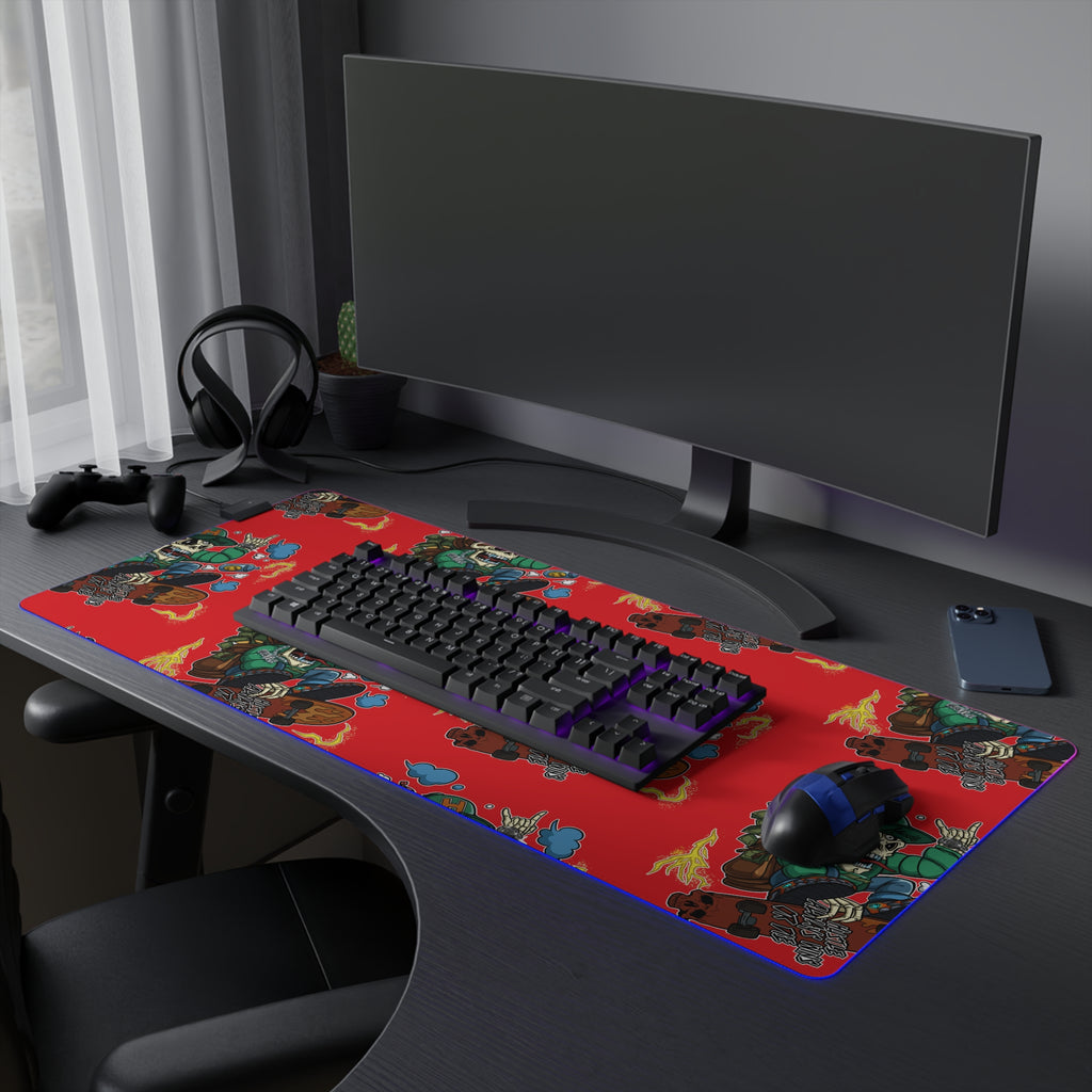 H.A.W LED Gaming Mouse Pad