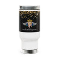 H.A.W Stainless Steel Travel Mug with Handle, 14oz