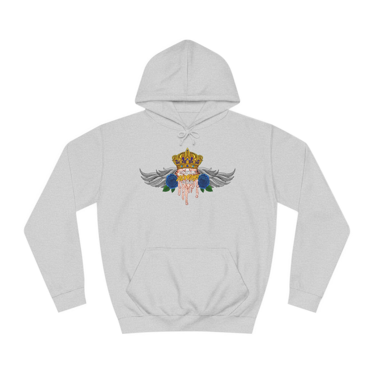Hustle Always Wins Hoodie – No Days Off Edition