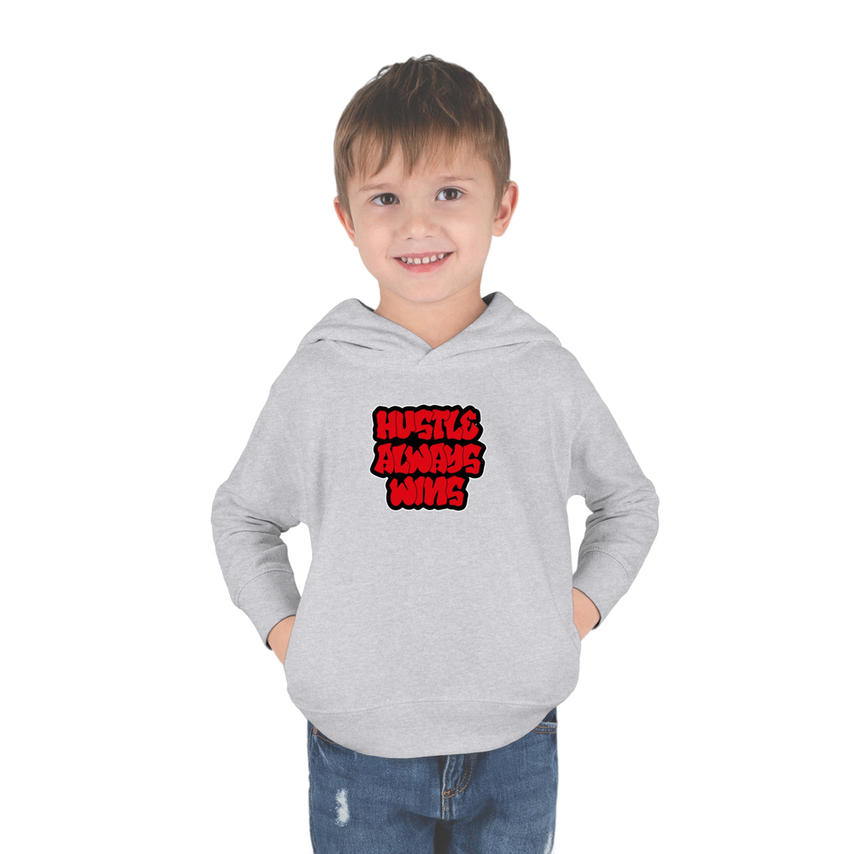 H.A.W Toddler Fleece Hoodie – Built for Little Grinders