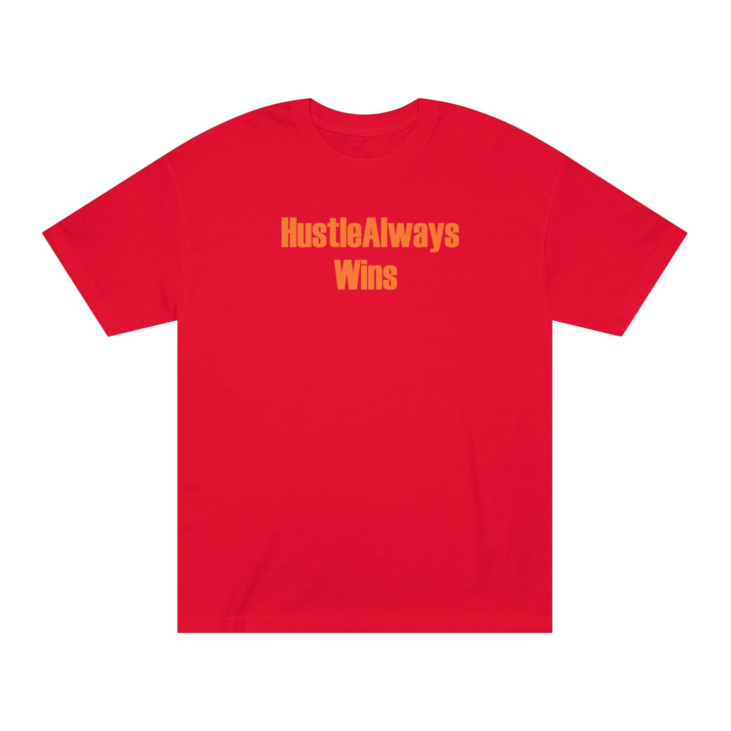 Hustle Always Wins Tee — Motivational