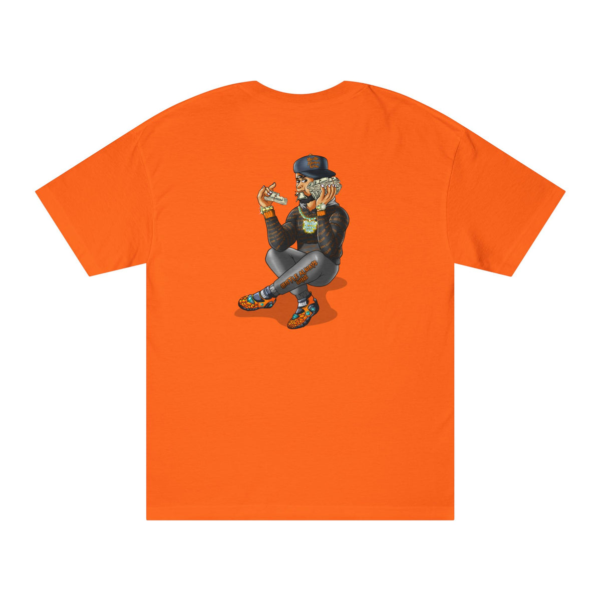 Hustle Always Wins" Urban Streetwear