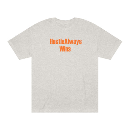 Hustle Always Wins Tee — Motivational