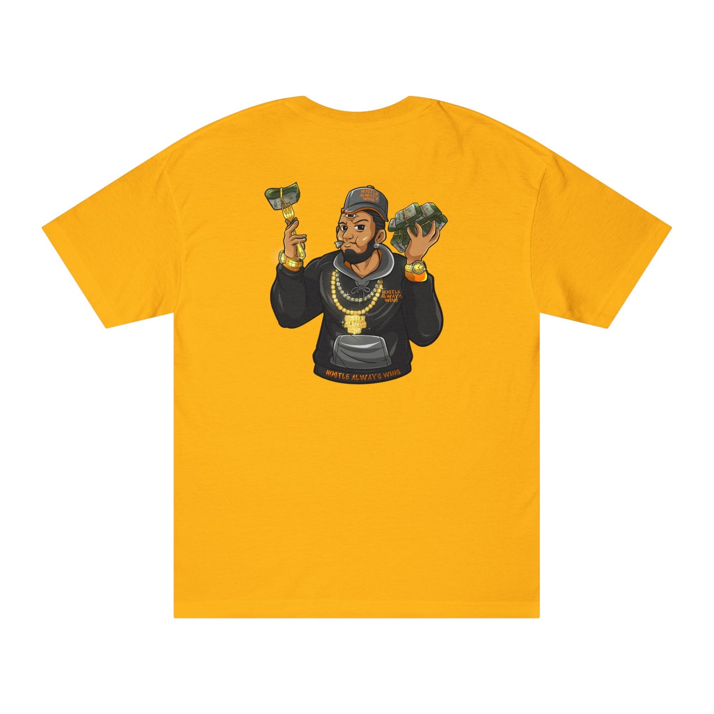 Motivational Hustle Always Wins Tee