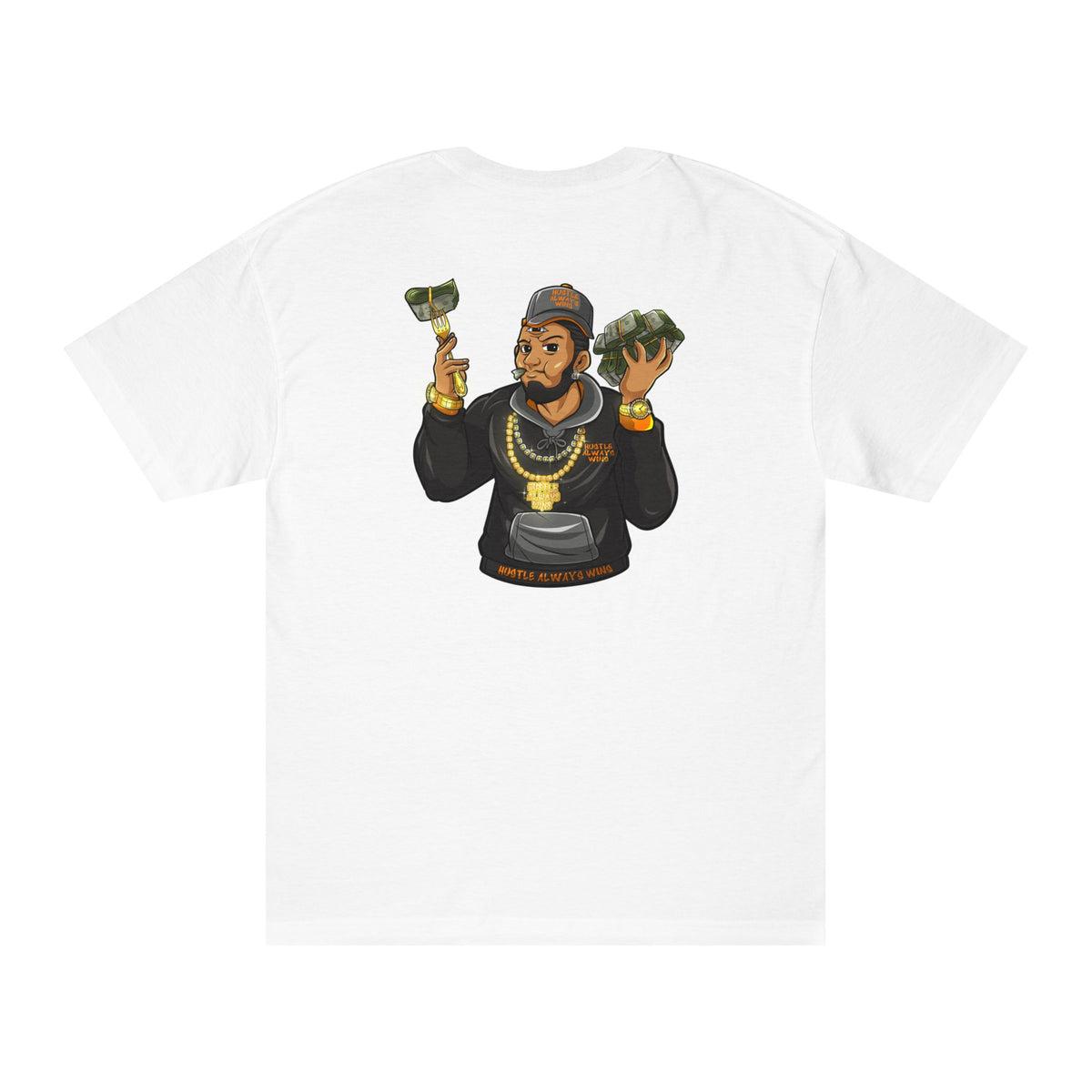 Motivational Hustle Always Wins Tee